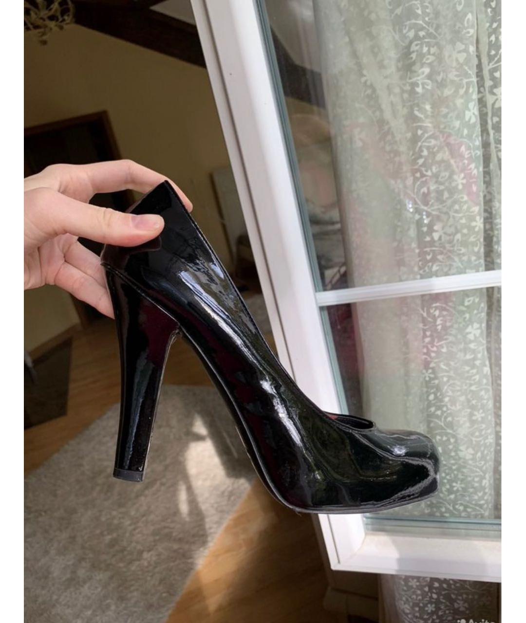 MARC BY MARC JACOBS Черные туфли из лакированной кожи, фото 4