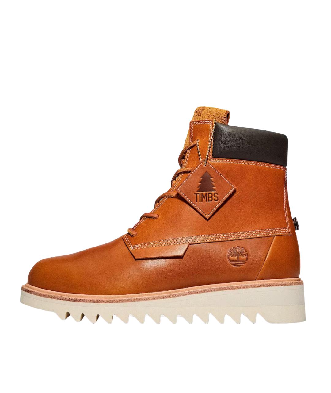 TIMBERLAND Коричневые кожаные сапоги, фото 2