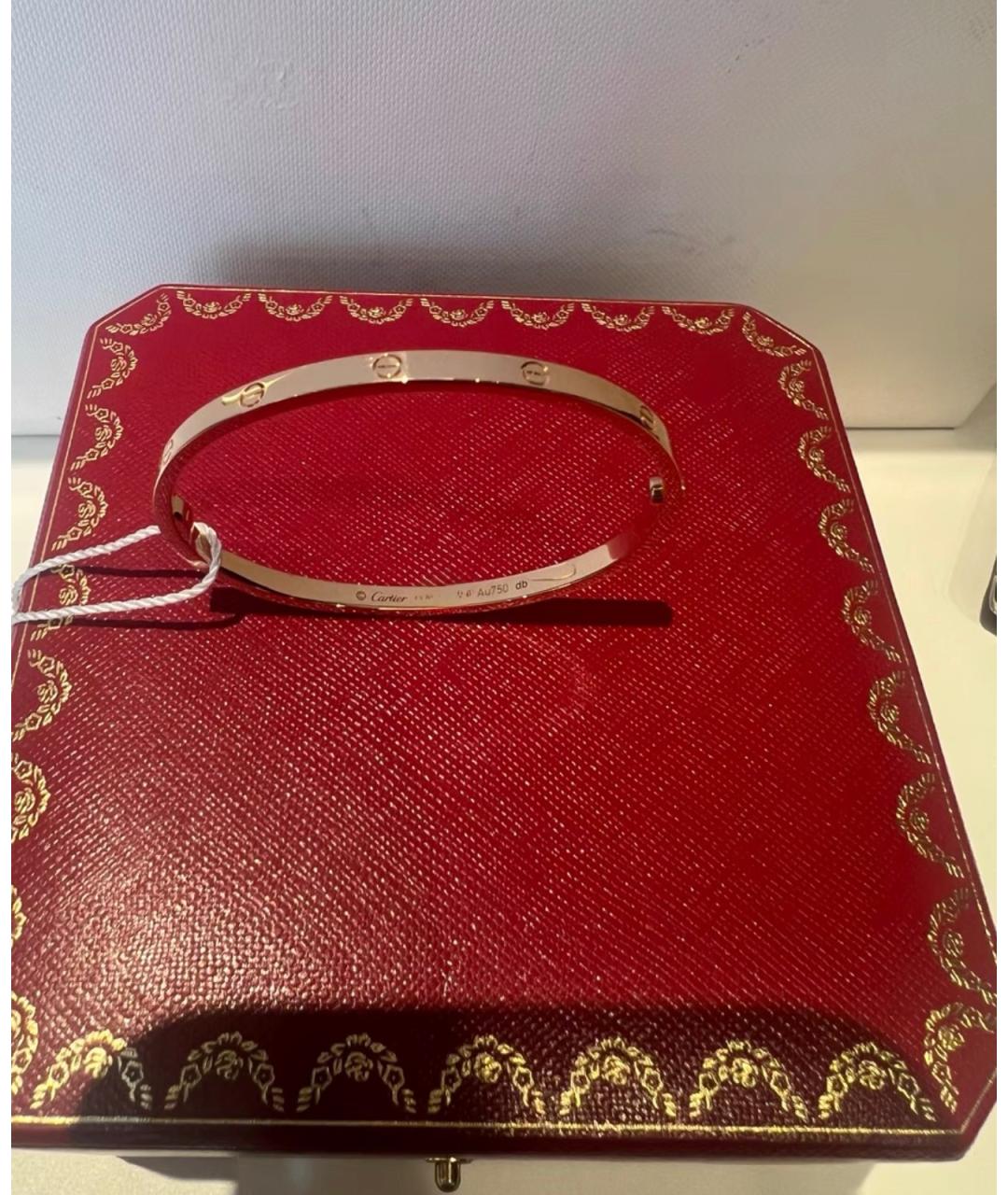 CARTIER Золотой браслет из розового золота, фото 3