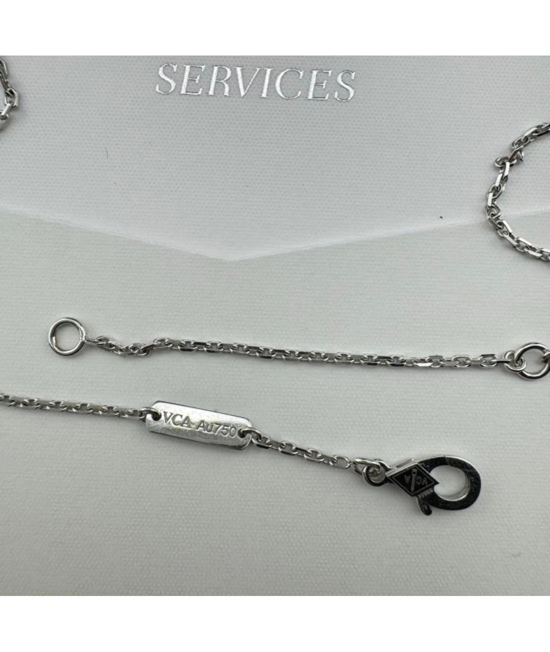 VAN CLEEF & ARPELS Серебряная подвеска из белого золота, фото 4