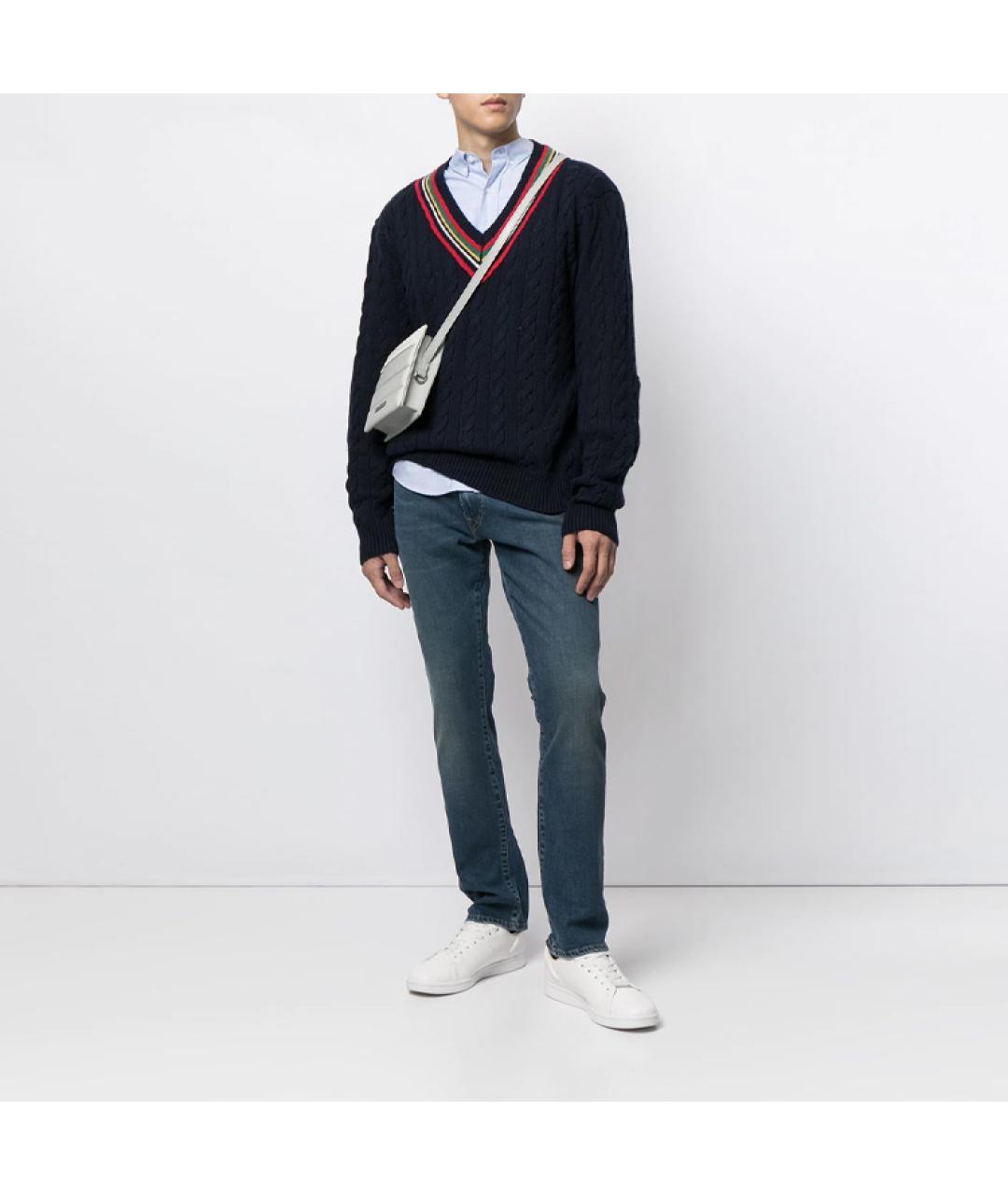 POLO RALPH LAUREN Синий джемпер / свитер, фото 2