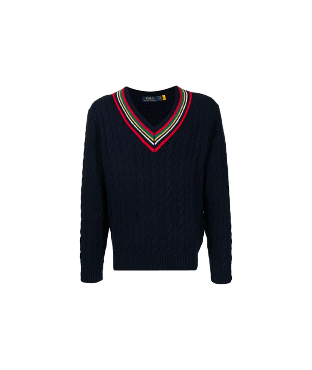 POLO RALPH LAUREN Синий джемпер / свитер, фото 1