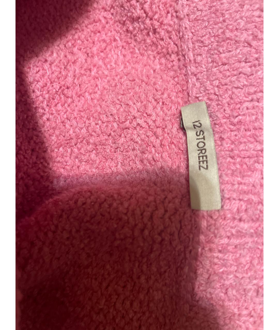 12 STOREEZ Розовая хлопковая юбка мини, фото 3