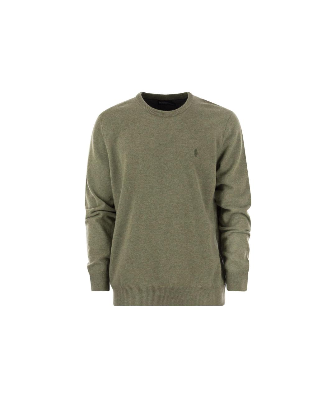 POLO RALPH LAUREN Зеленый джемпер / свитер, фото 1