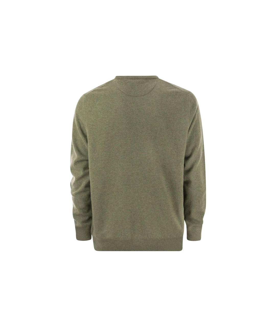 POLO RALPH LAUREN Зеленый джемпер / свитер, фото 2