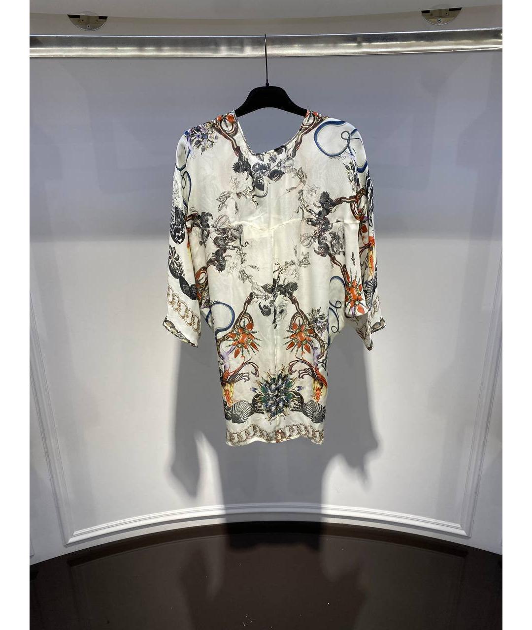 ROBERTO CAVALLI Мульти шелковая туника, фото 3