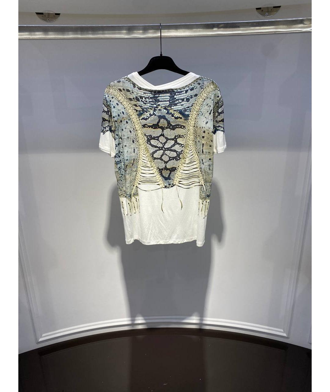 ROBERTO CAVALLI Мульти вискозная футболка, фото 3