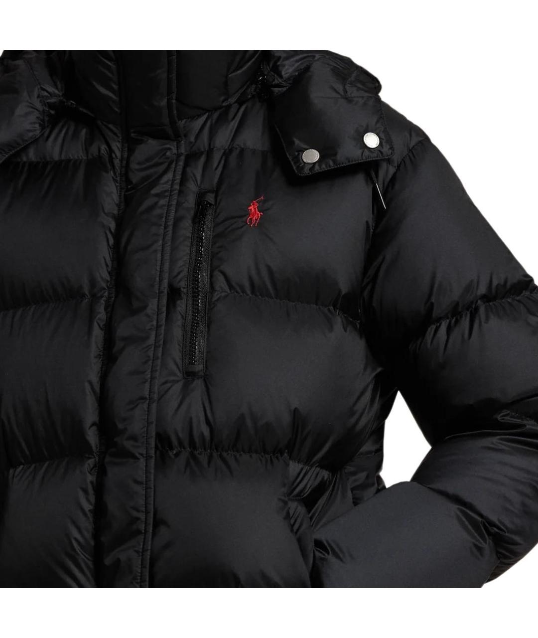 POLO RALPH LAUREN Черный пуховик, фото 6
