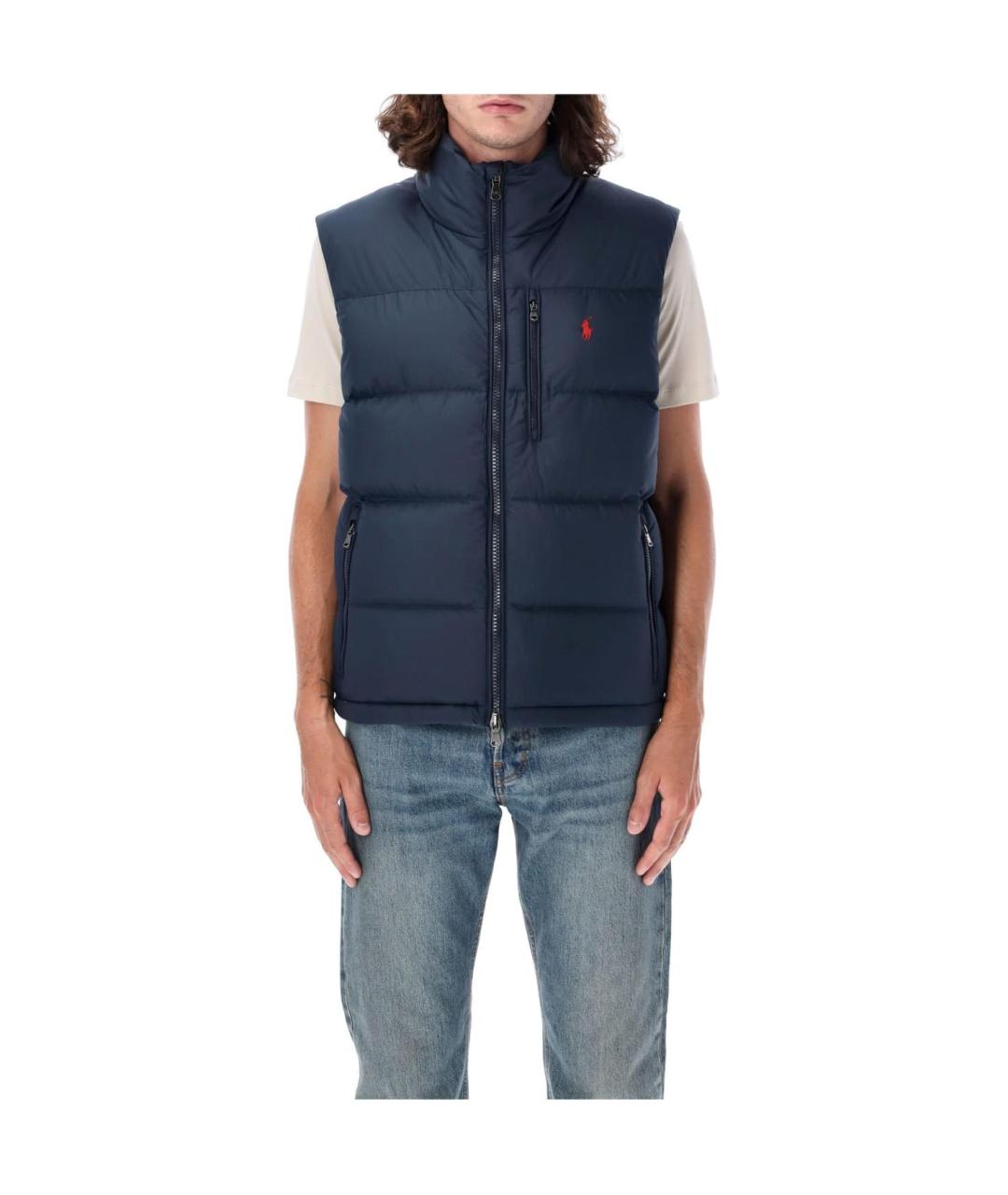 POLO RALPH LAUREN Темно-синий жилет, фото 6