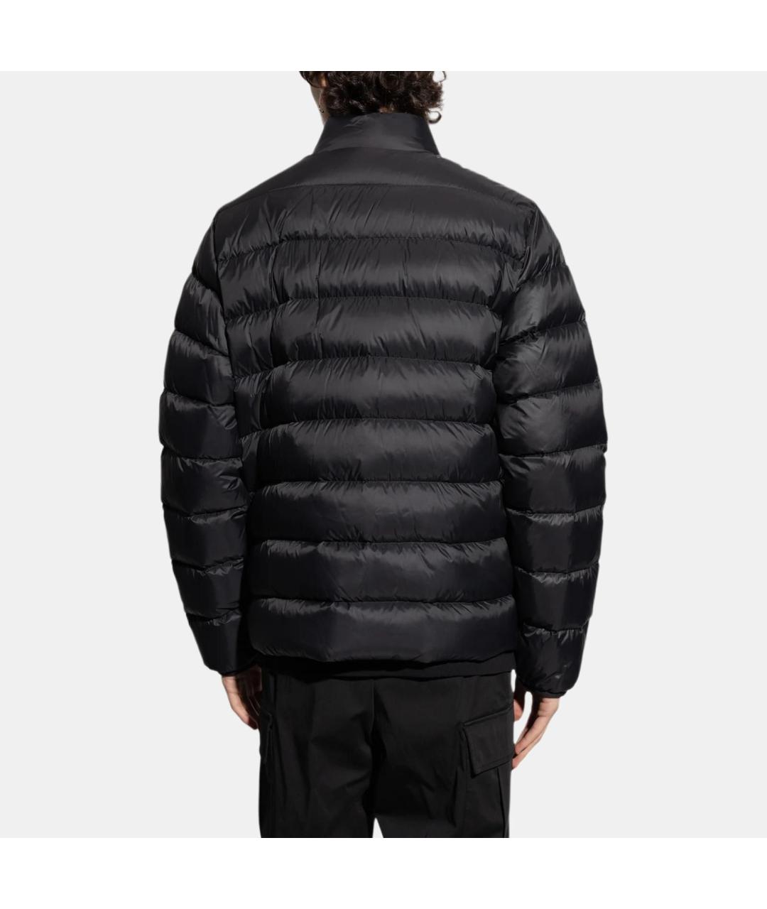 MONCLER Черная полиамидовая куртка, фото 3