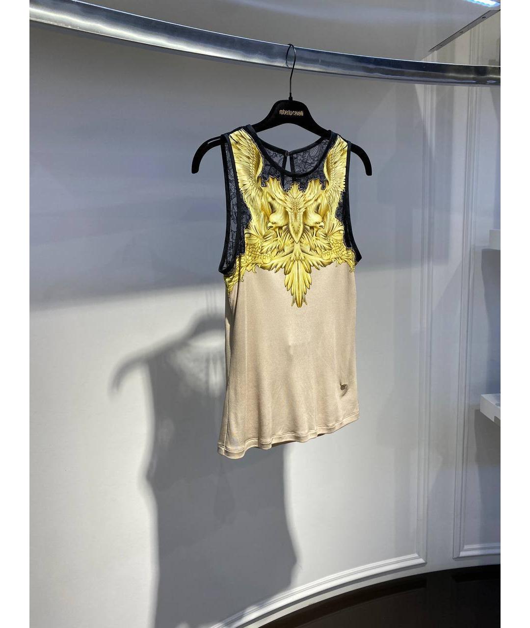 ROBERTO CAVALLI Мульти вискозная майка, фото 2