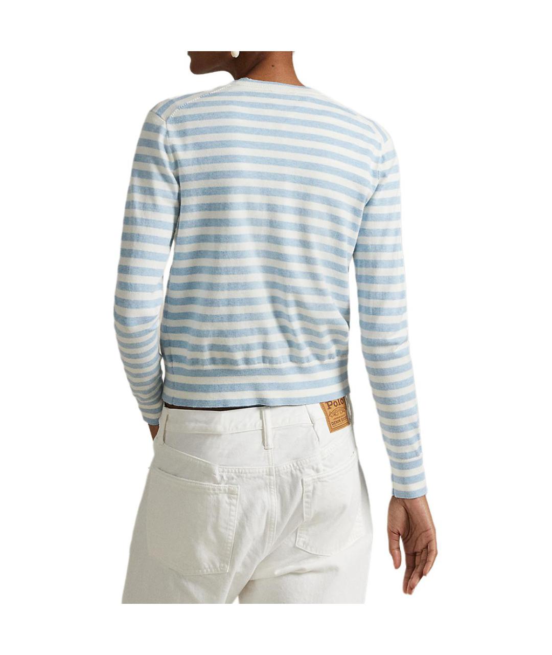 POLO RALPH LAUREN Голубой джемпер / свитер, фото 4