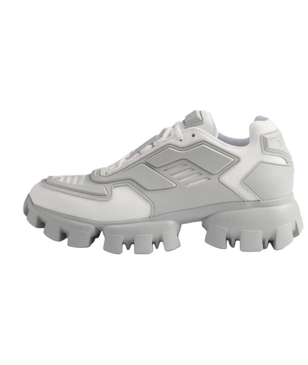 PRADA Белые высокие кроссовки / кеды, фото 2