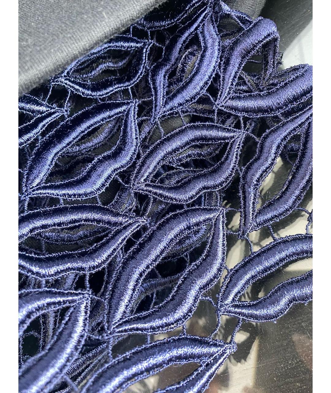 MSGM Черное хлопковое повседневное платье, фото 4