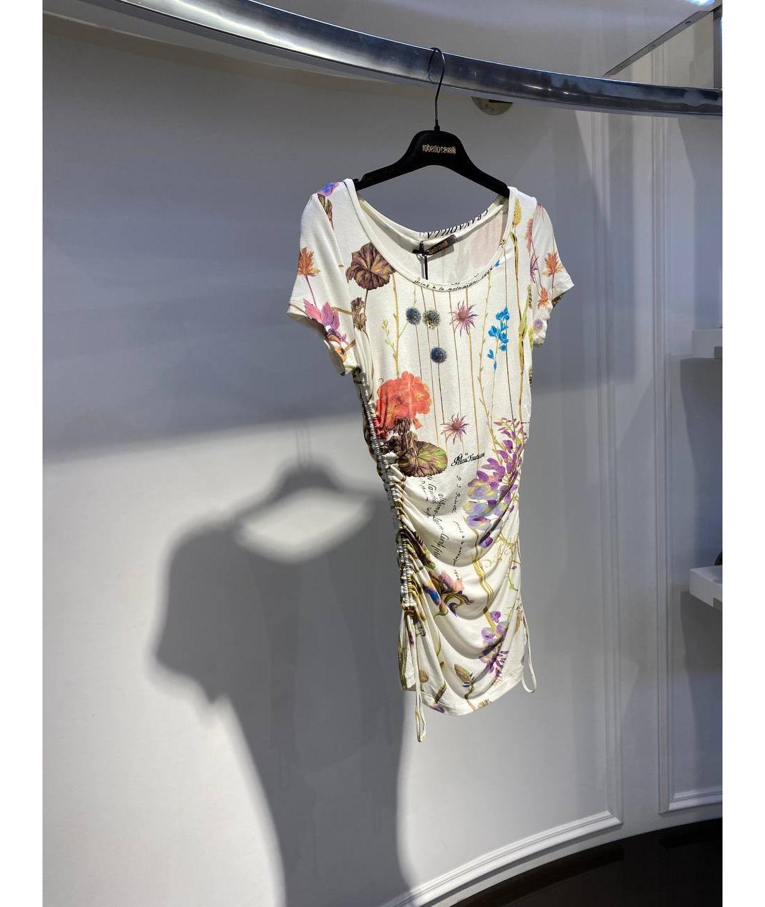 ROBERTO CAVALLI Мульти вискозная футболка, фото 2