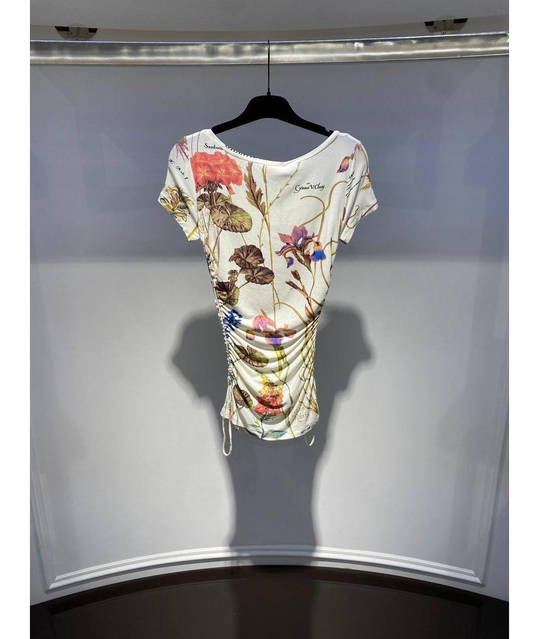 ROBERTO CAVALLI Мульти вискозная футболка, фото 3