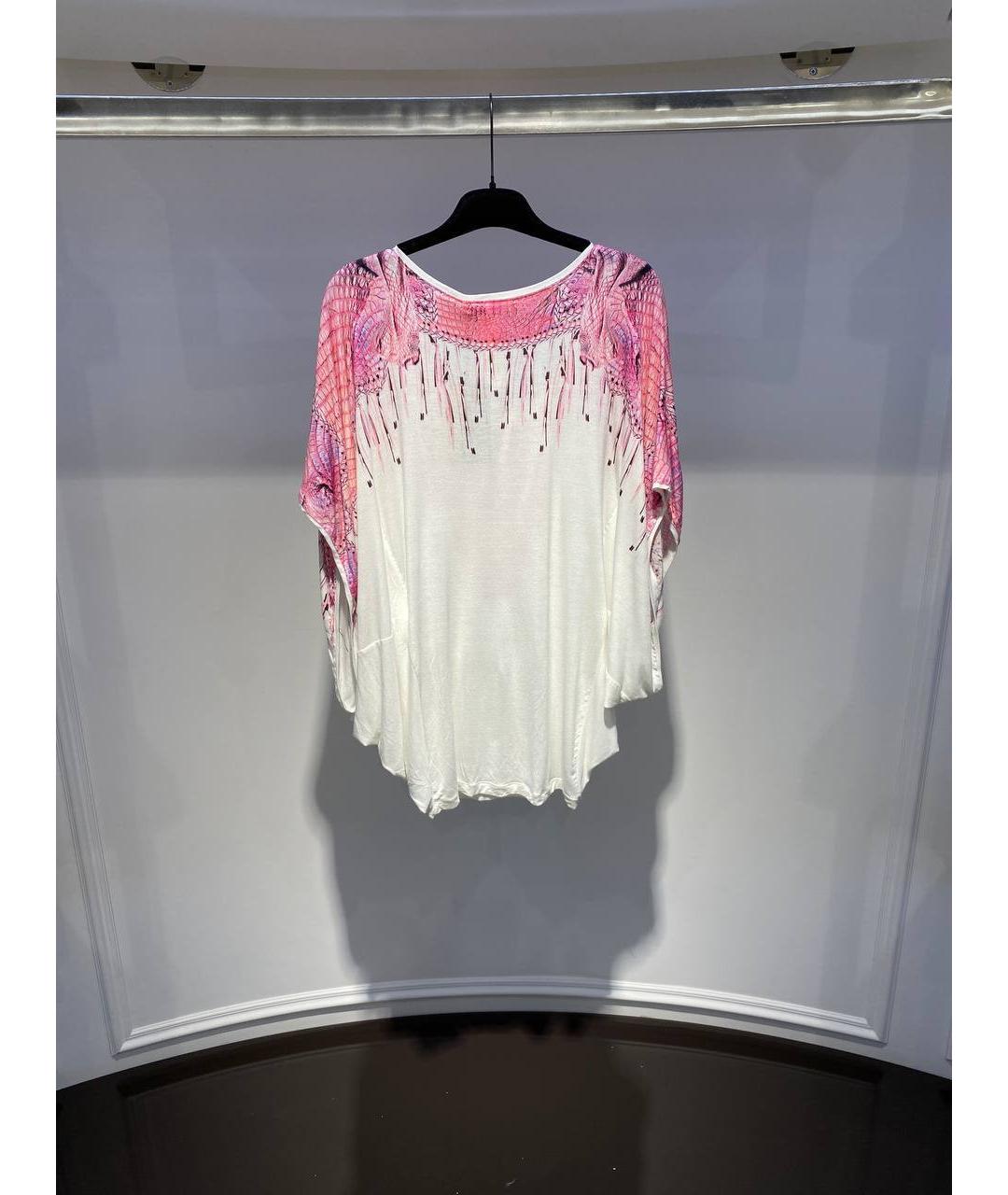 ROBERTO CAVALLI Белая вискозная туника, фото 3