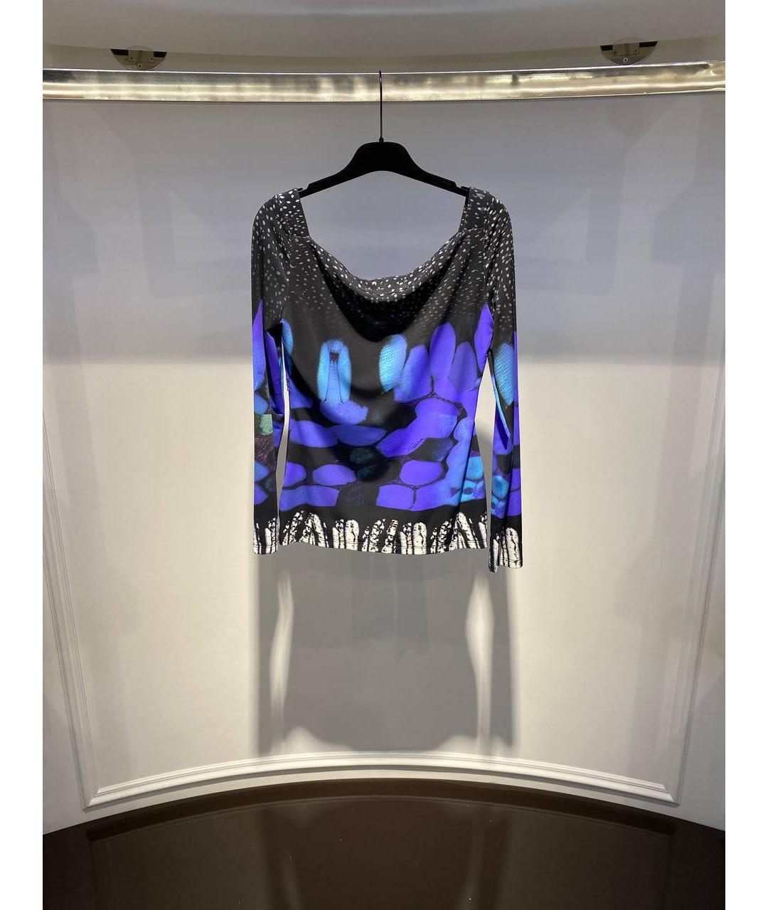 ROBERTO CAVALLI Мульти полиамидовая водолазка, фото 3