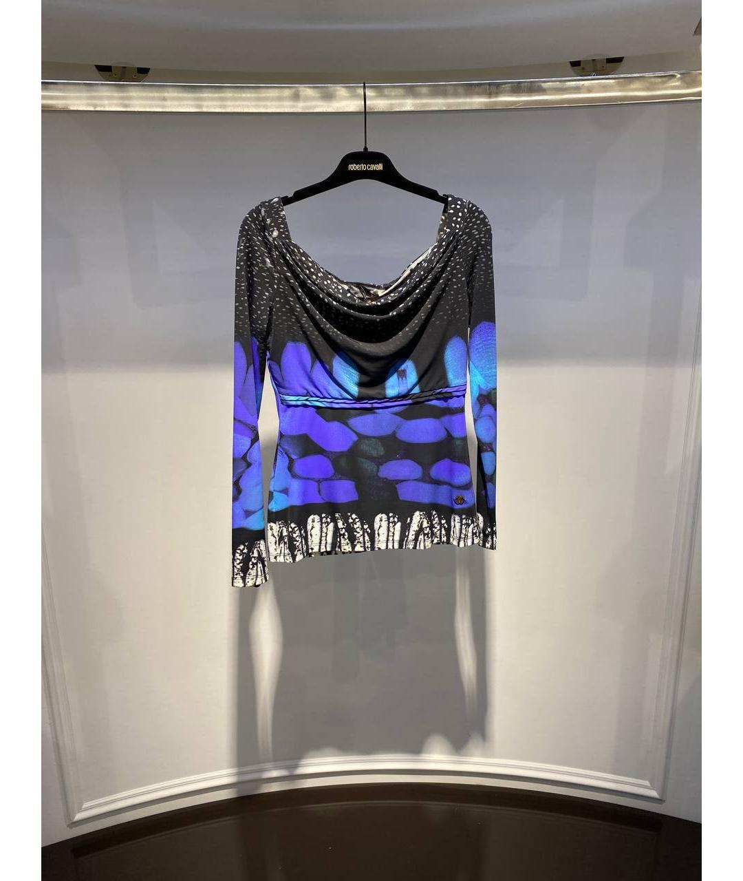ROBERTO CAVALLI Мульти полиамидовая водолазка, фото 4