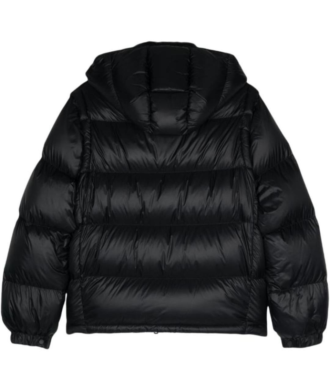 MONCLER Темно-синий пуховик, фото 2