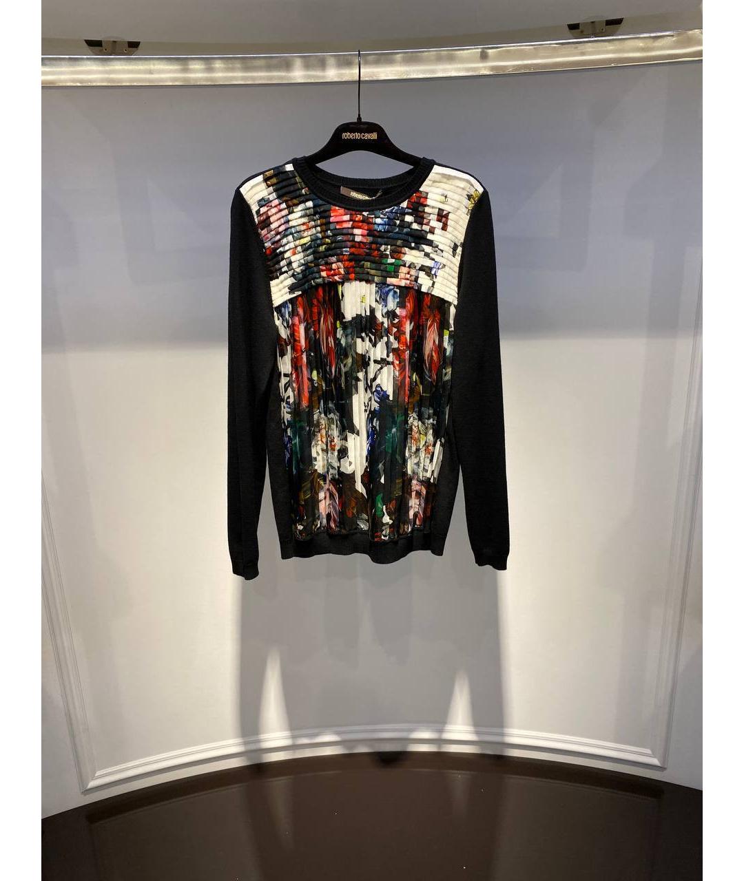 ROBERTO CAVALLI Мульти шерстяной джемпер / свитер, фото 4
