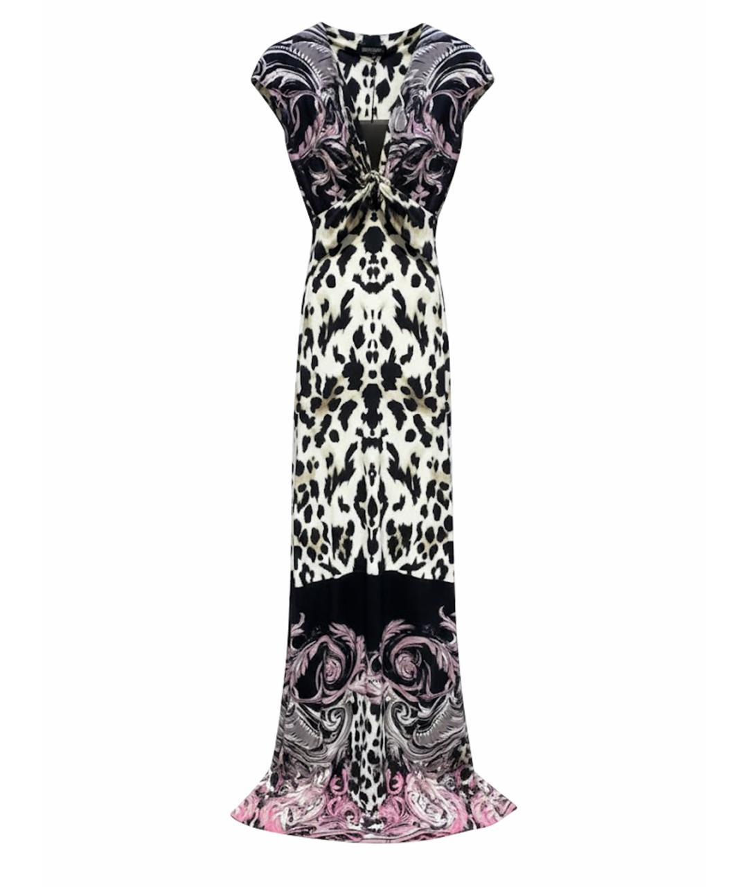 ROBERTO CAVALLI Мульти полиамидовое платье, фото 1