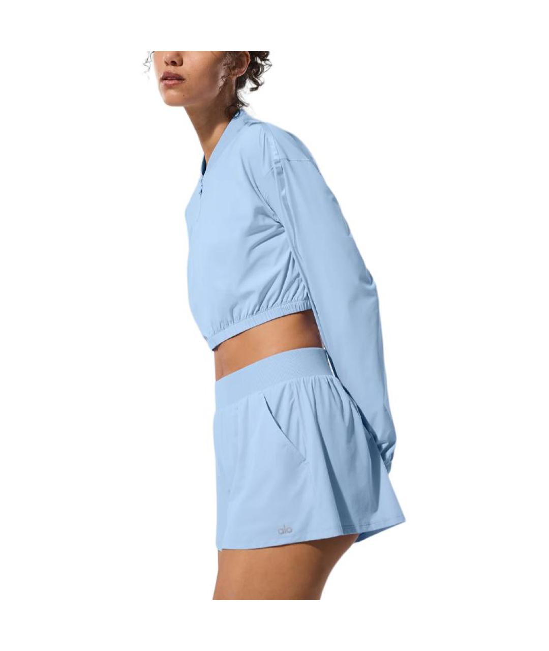 ALO YOGA Голубая куртка, фото 3