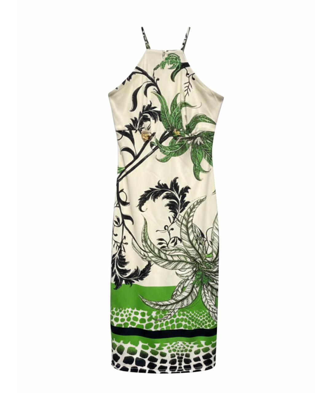 ROBERTO CAVALLI Мульти полиамидовое платье, фото 1