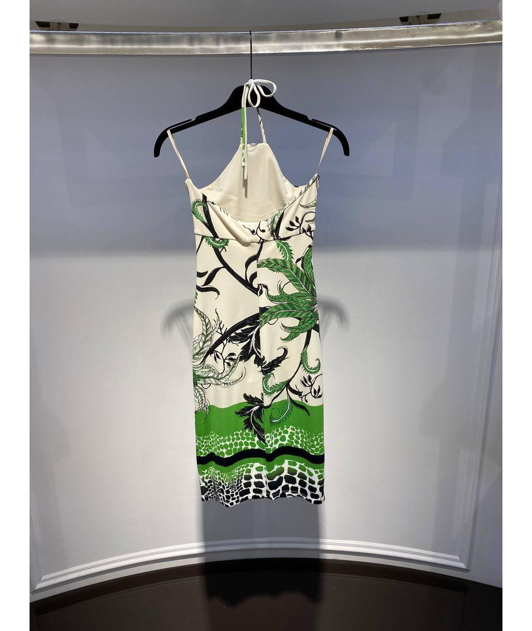 ROBERTO CAVALLI Мульти полиамидовое платье, фото 3