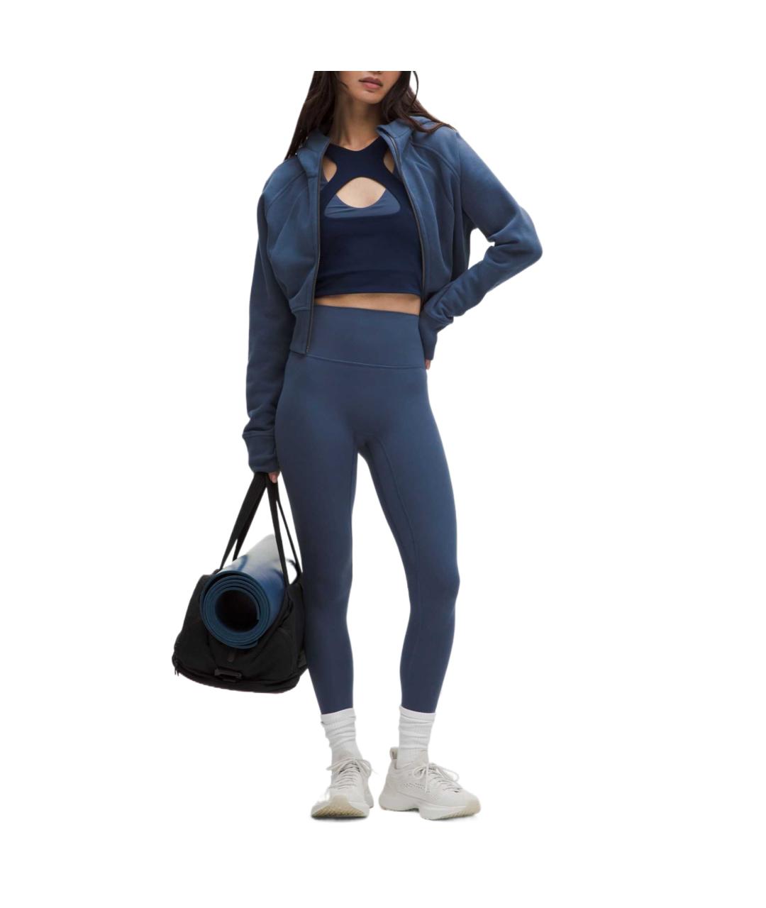 Lululemon Синие спортивные брюки и шорты, фото 3