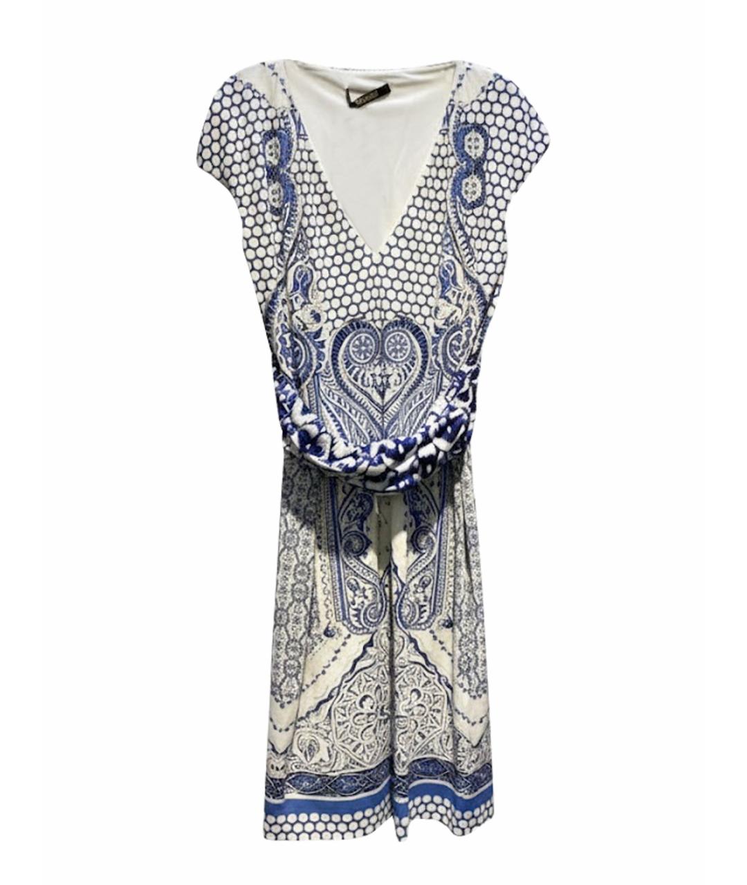 ROBERTO CAVALLI Мульти полиамидовое платье, фото 1