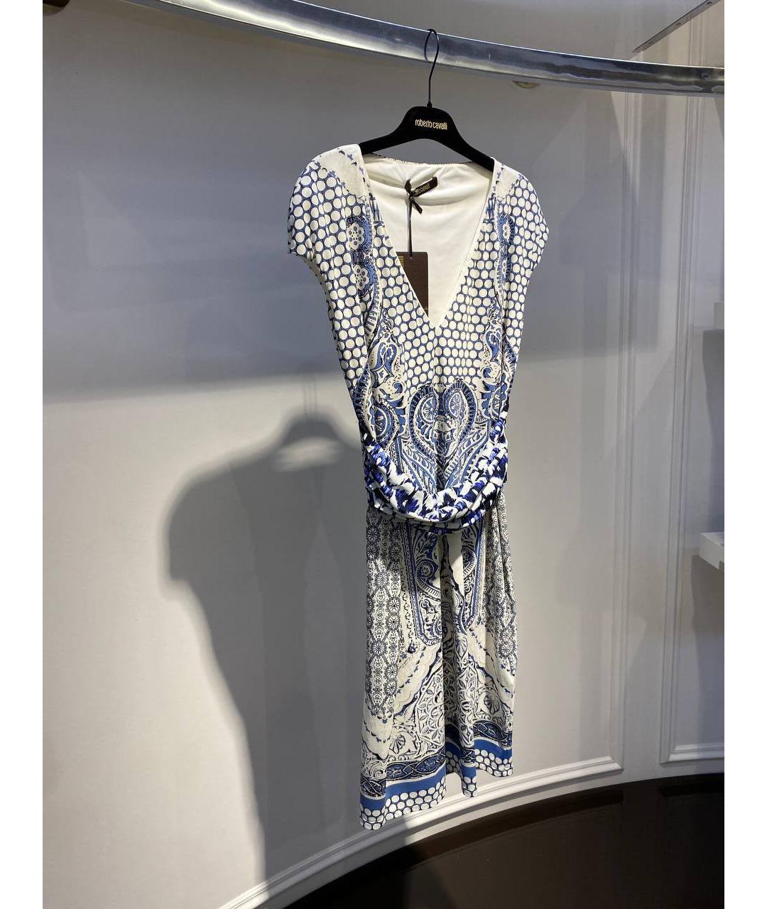 ROBERTO CAVALLI Мульти полиамидовое платье, фото 2