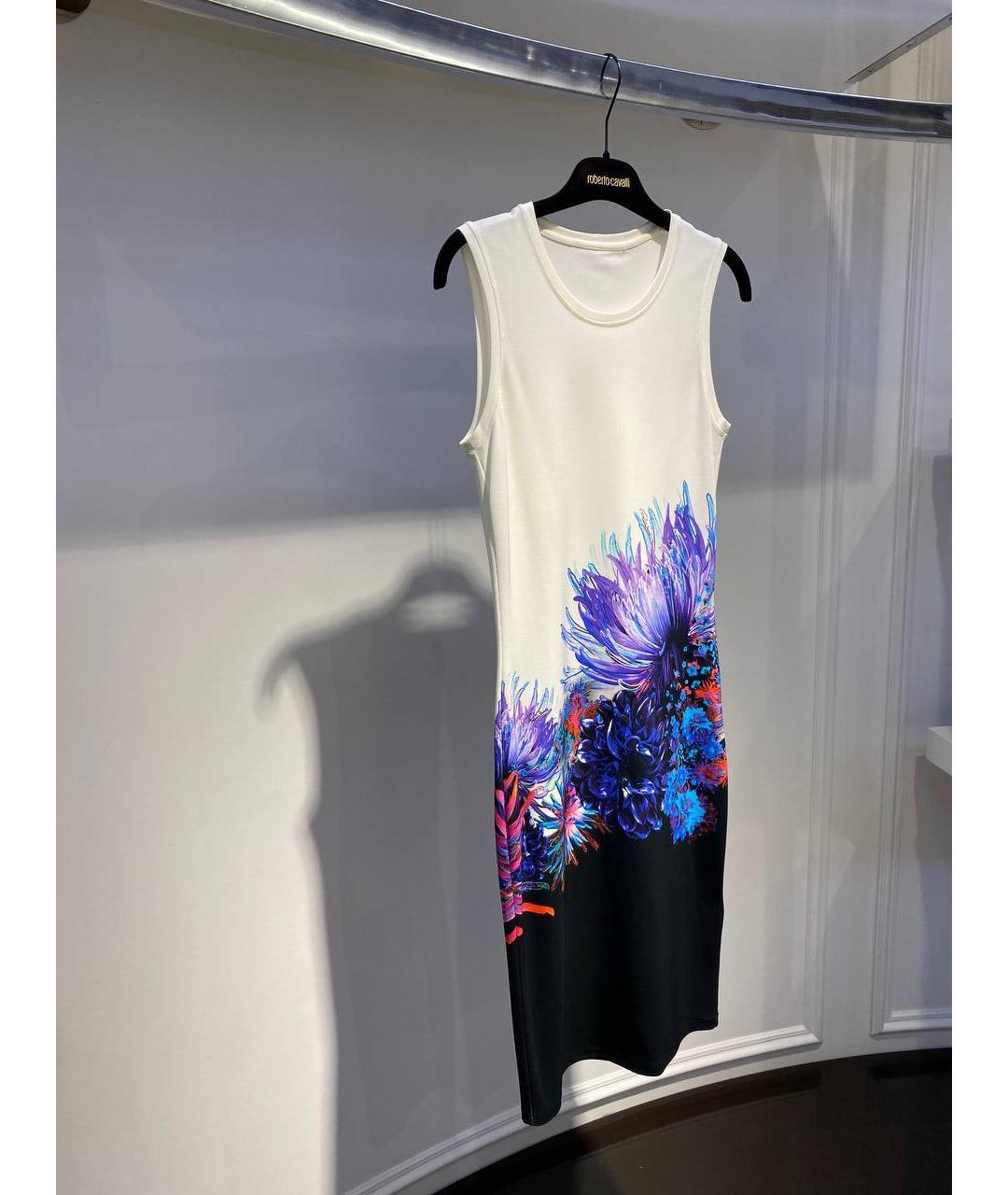 ROBERTO CAVALLI Мульти вискозное платье, фото 2