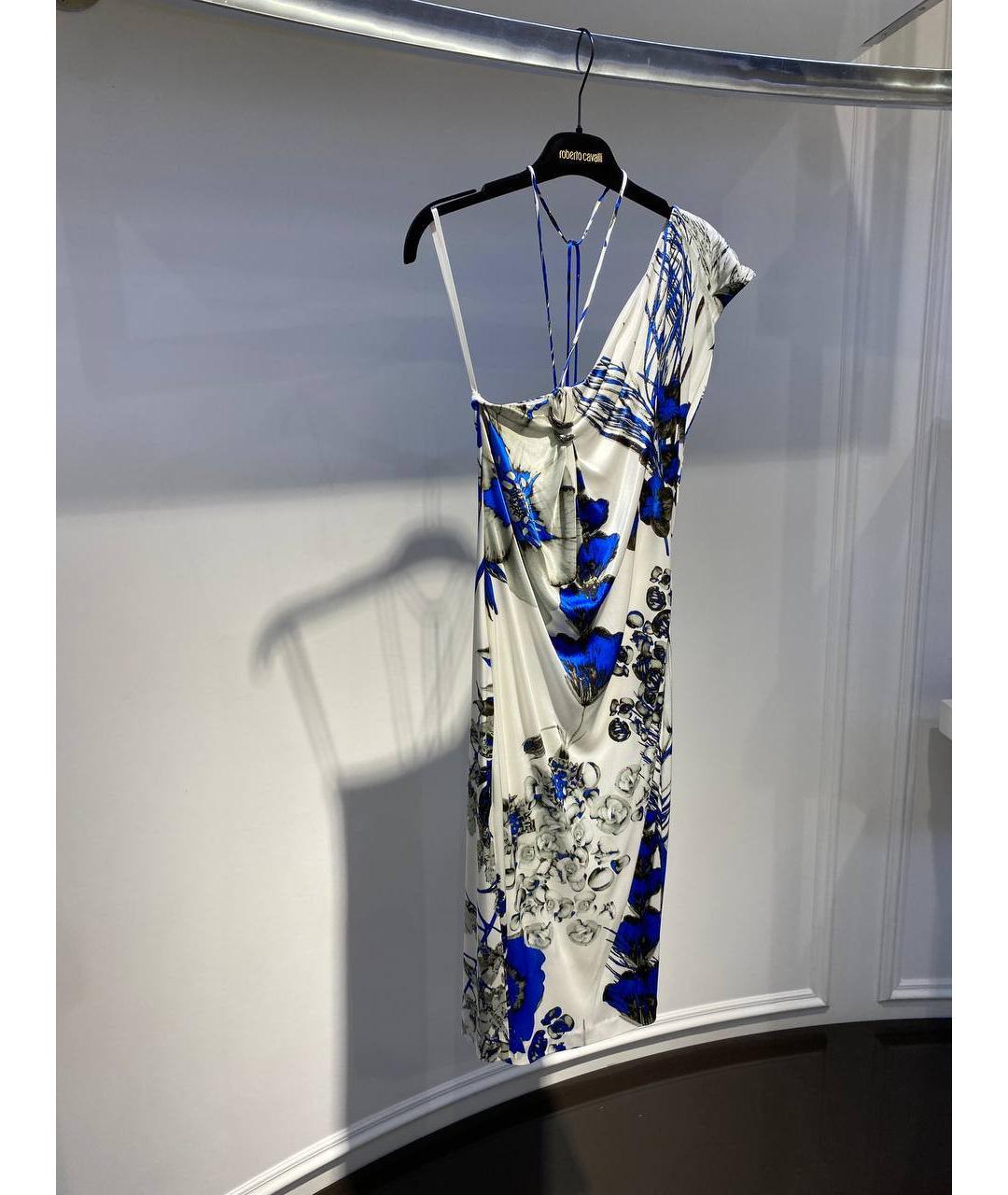 ROBERTO CAVALLI Мульти вискозное платье, фото 2