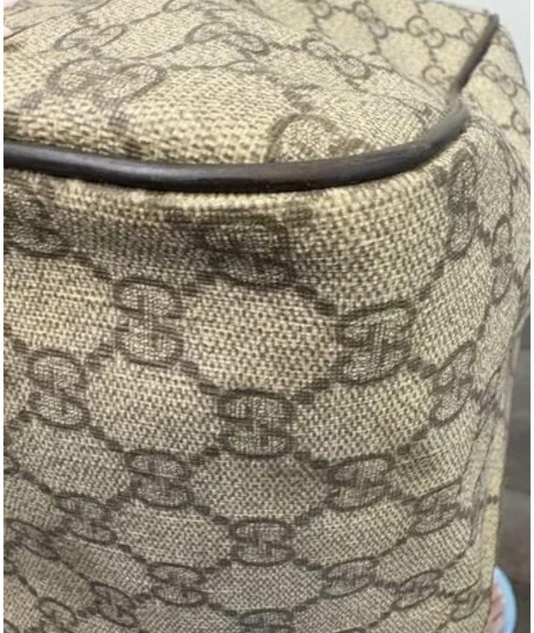 GUCCI Бежевая дорожная/спортивная сумка, фото 8