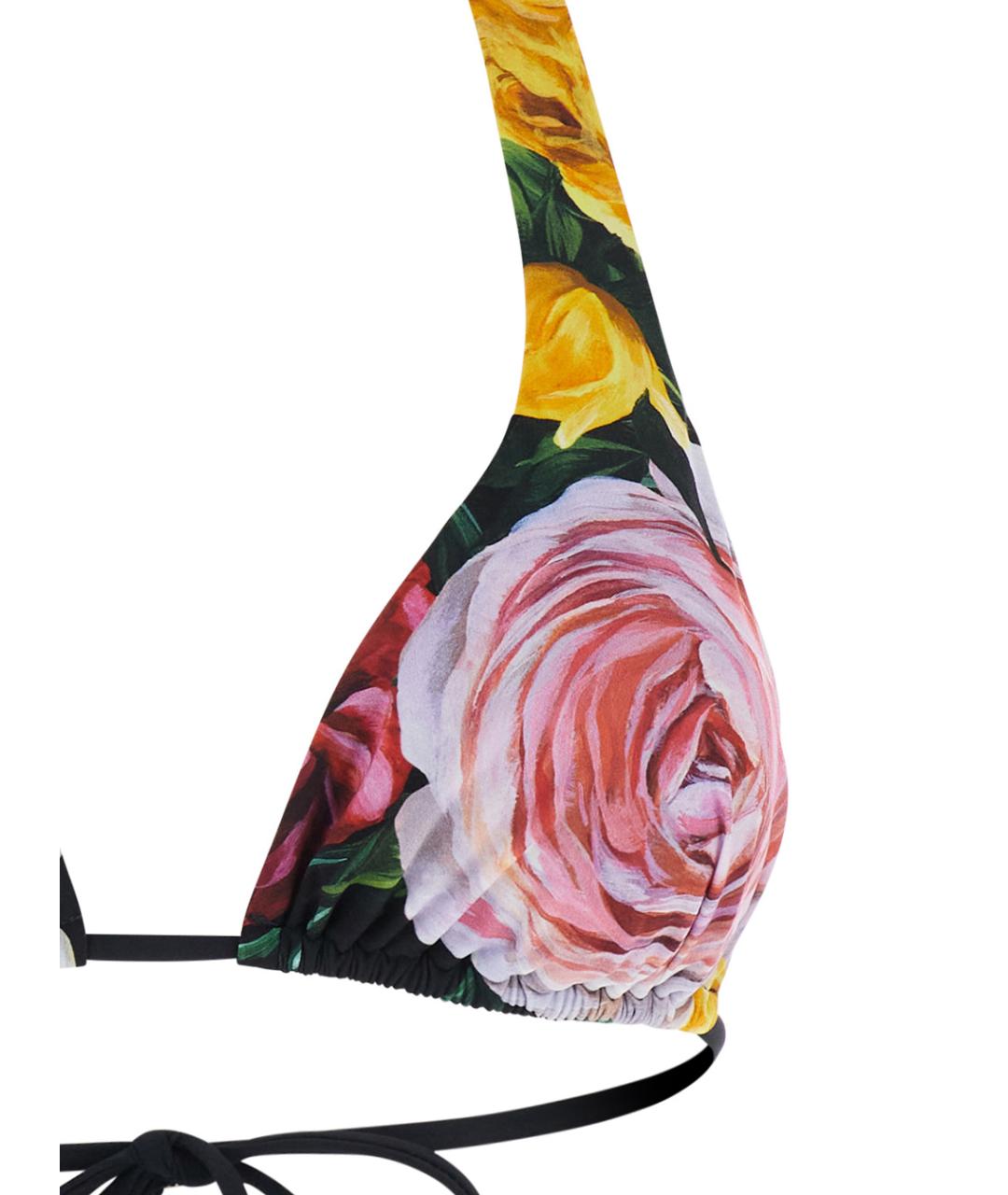 DOLCE&GABBANA Мульти полиамидовый купальник, фото 3