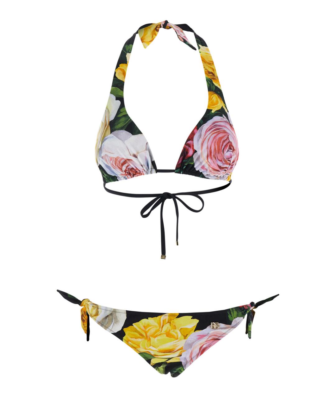 DOLCE&GABBANA Мульти полиамидовый купальник, фото 1