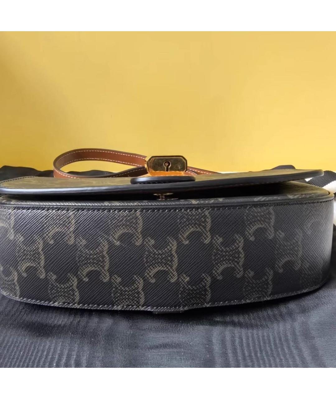 CELINE Мульти кожаная сумка через плечо, фото 5