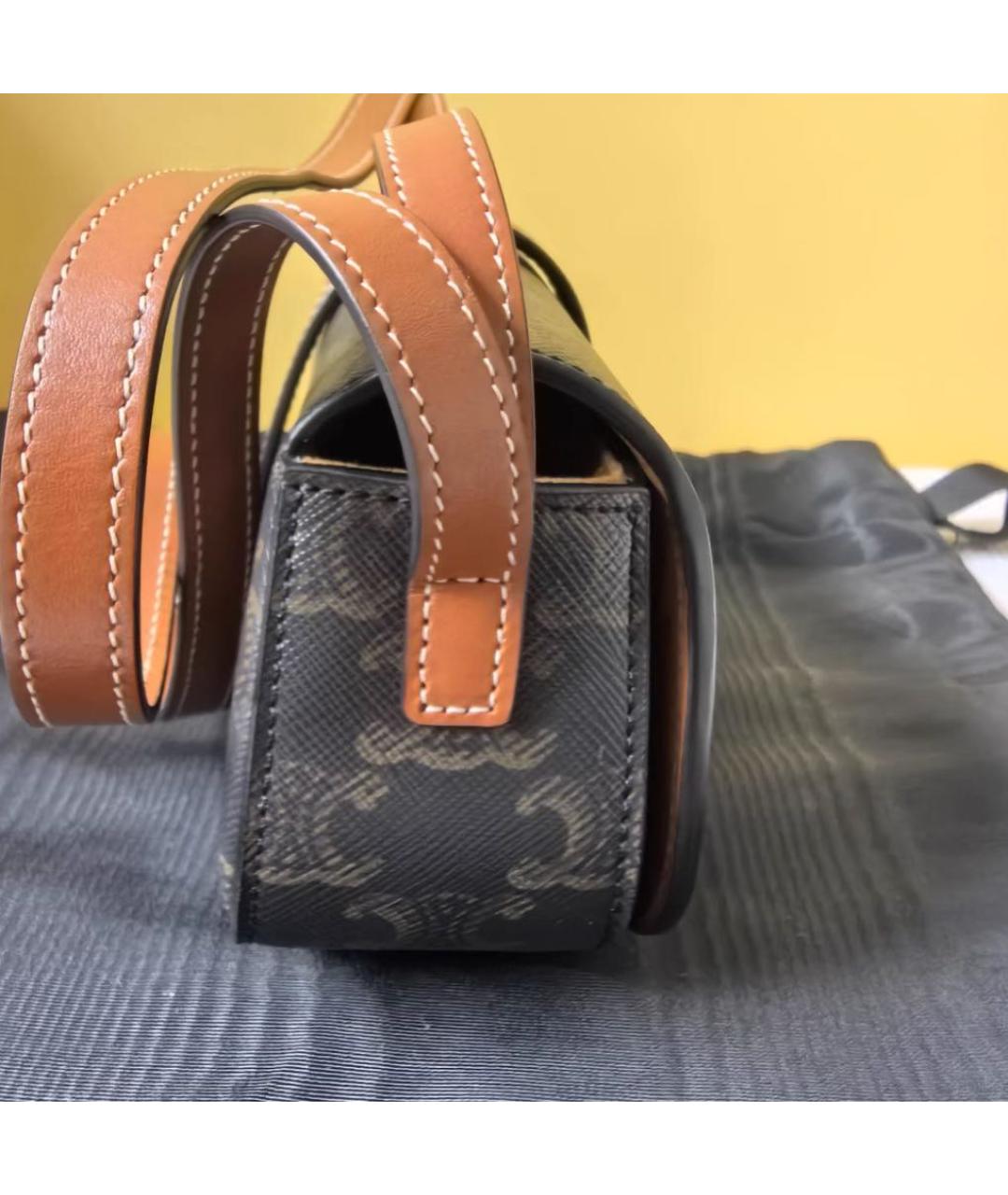 CELINE Мульти кожаная сумка через плечо, фото 4