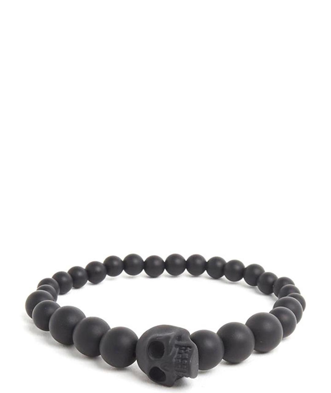 ALEXANDER MCQUEEN Черный браслет, фото 1