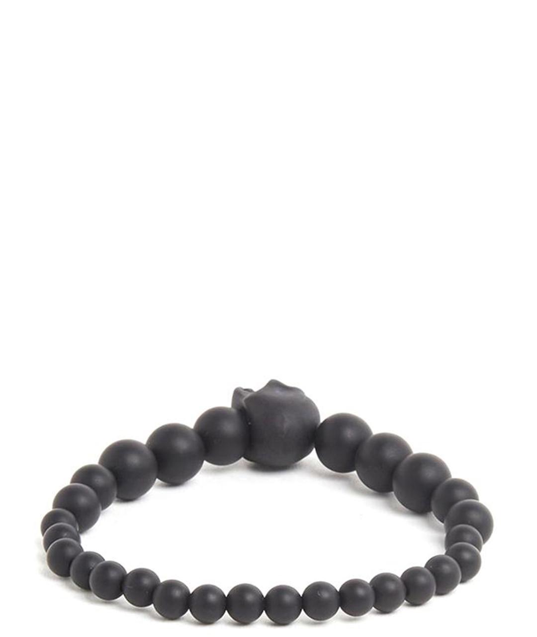ALEXANDER MCQUEEN Черный браслет, фото 2