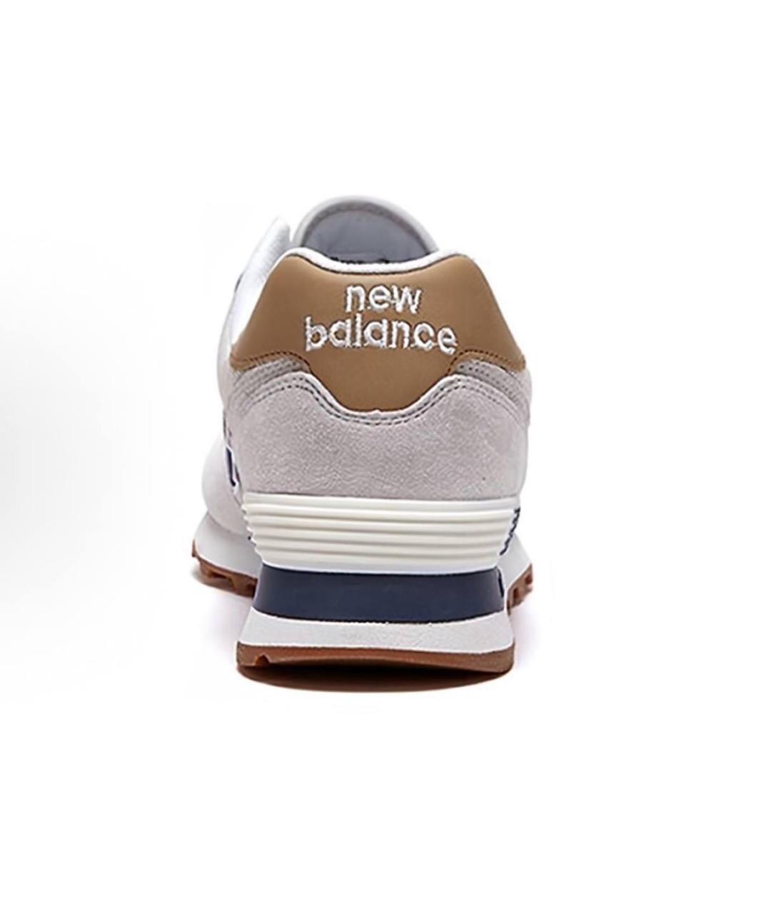 NEW BALANCE Мульти замшевые низкие кроссовки / кеды, фото 4