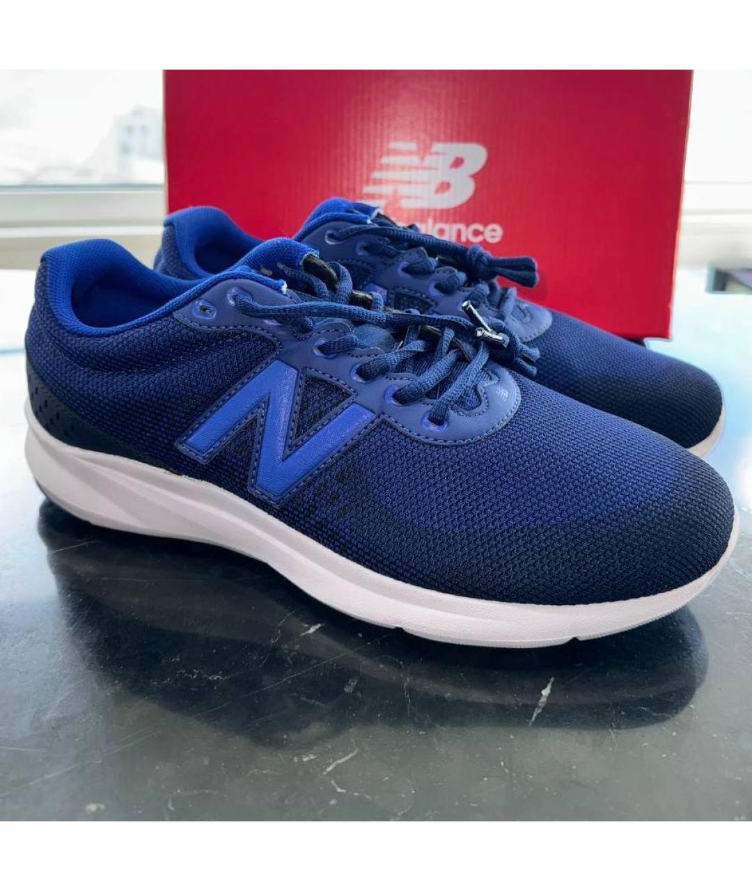 NEW BALANCE Синие текстильные низкие кроссовки / кеды, фото 7