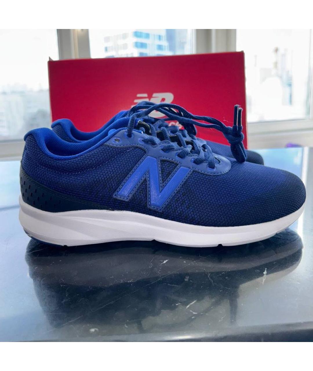NEW BALANCE Синие текстильные низкие кроссовки / кеды, фото 9