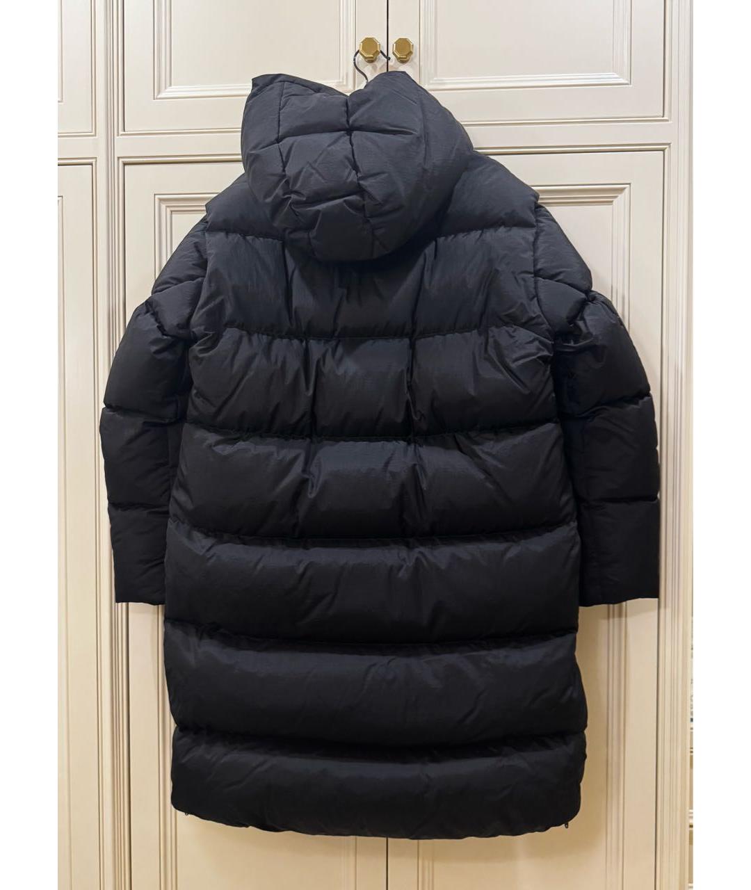 OFF-WHITE Черный полиамидовый пуховик, фото 7