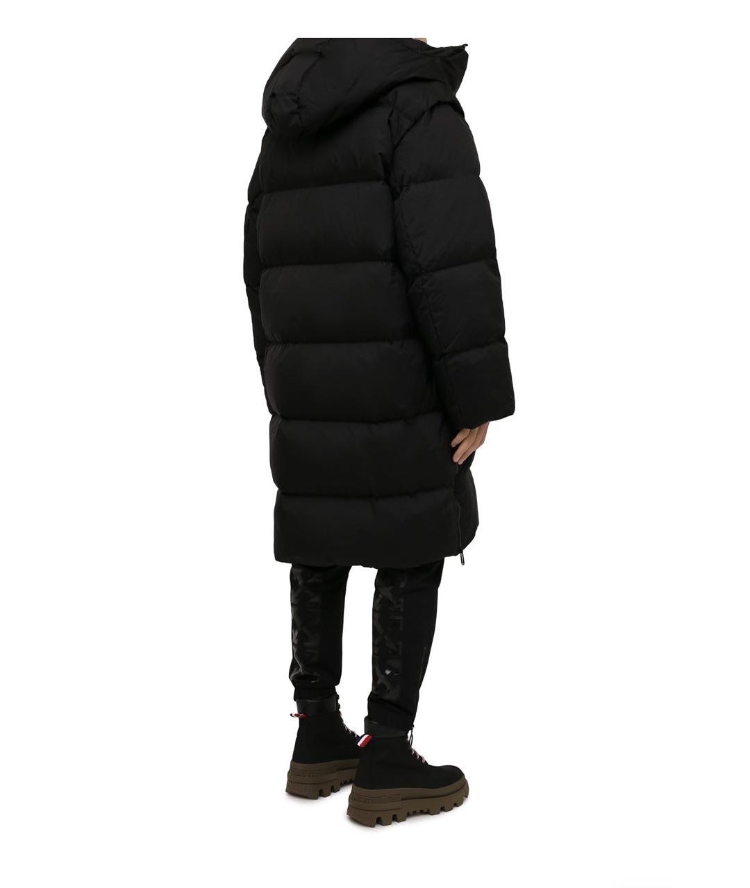 OFF-WHITE Черный полиамидовый пуховик, фото 2