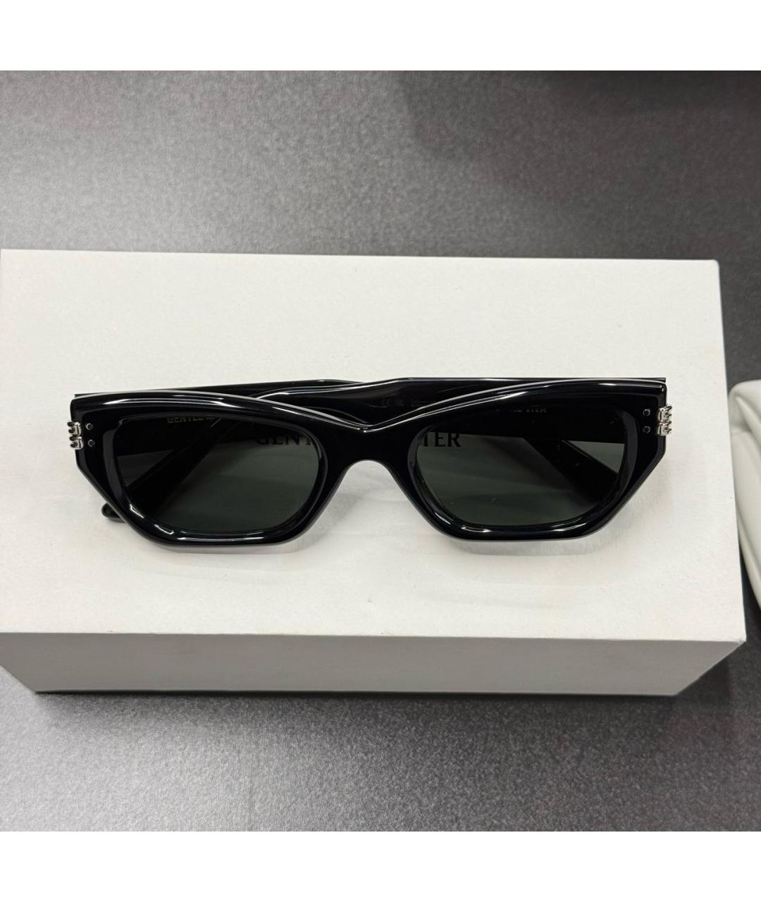 GENTLE MONSTER Черные пластиковые солнцезащитные очки, фото 6