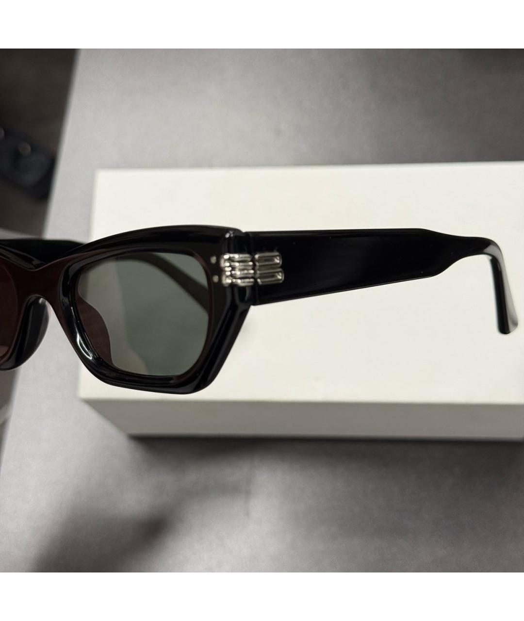 GENTLE MONSTER Черные пластиковые солнцезащитные очки, фото 2