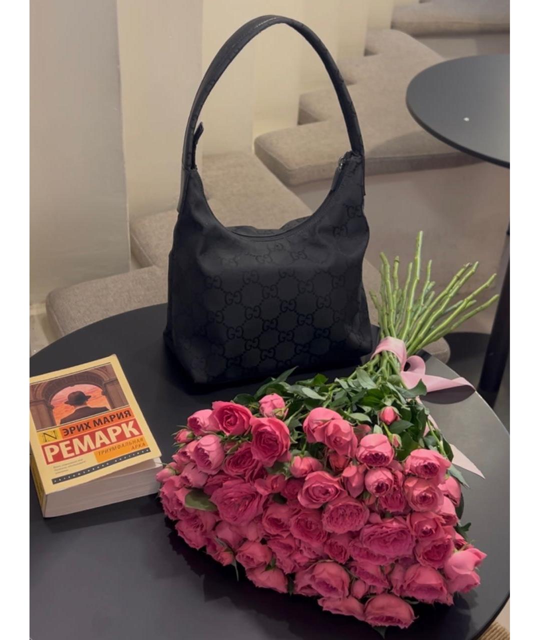 GUCCI Черная сумка с короткими ручками, фото 8