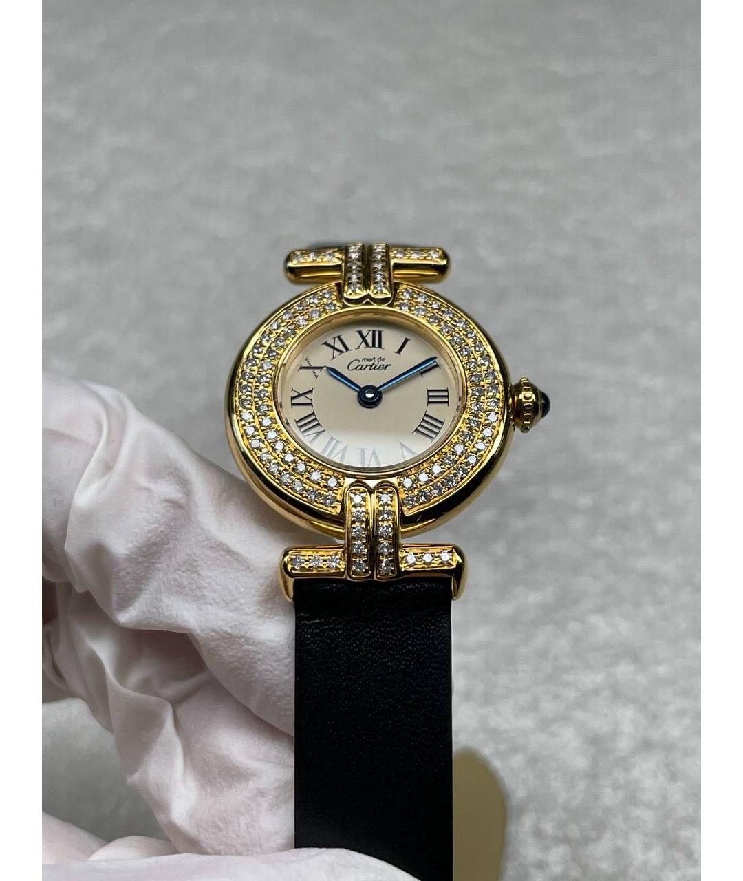 CARTIER Золотые часы, фото 2